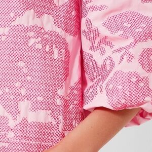 HYACINTH HOUSE
Pink Embroidery Arem Caftan